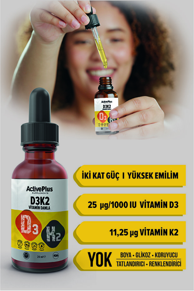 D3K2 Vitamin Drop - 2
