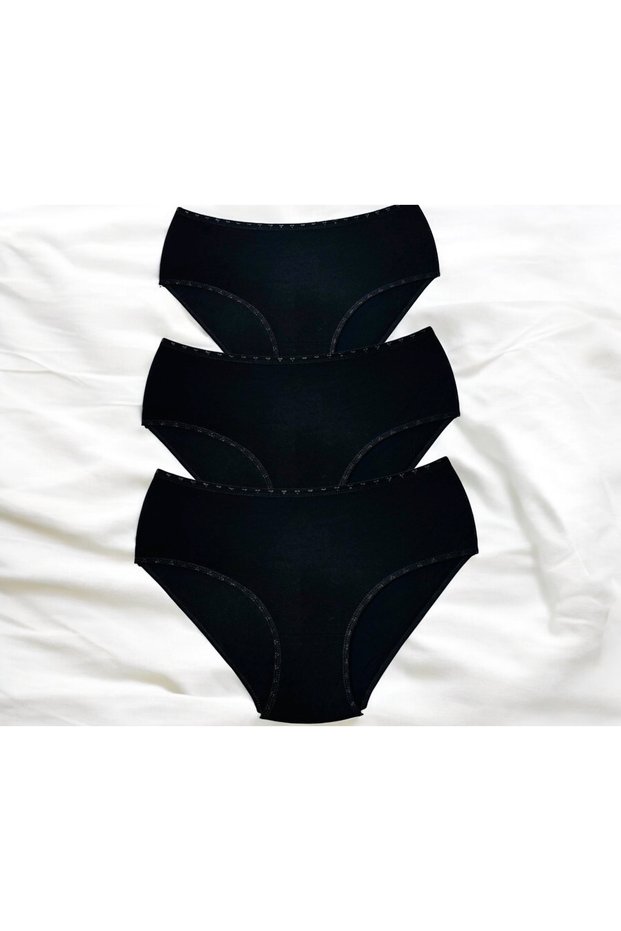 Women's 3 Pieces High Waist Panties