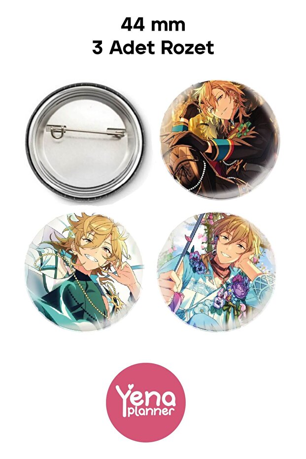 Ensemble Stars Bag Ornament / Badge Set