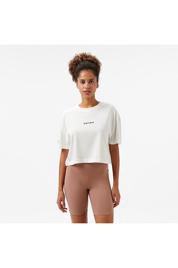 Women's White Modal Blend T-Shirt