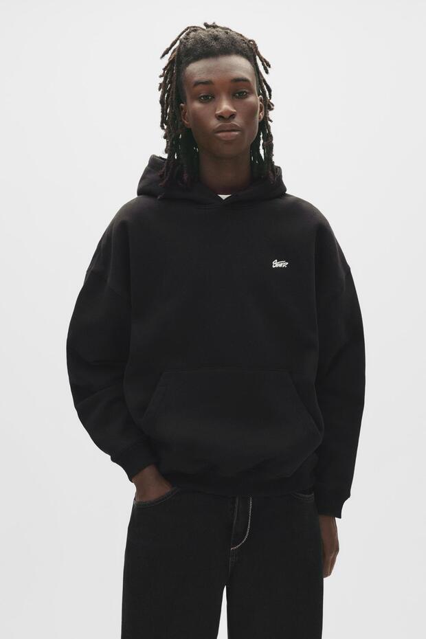 STWD nakışlı logolu sweatshirt - 1