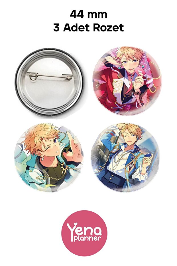 مجموعة زينة / شارة حقيبة Ensemble Stars