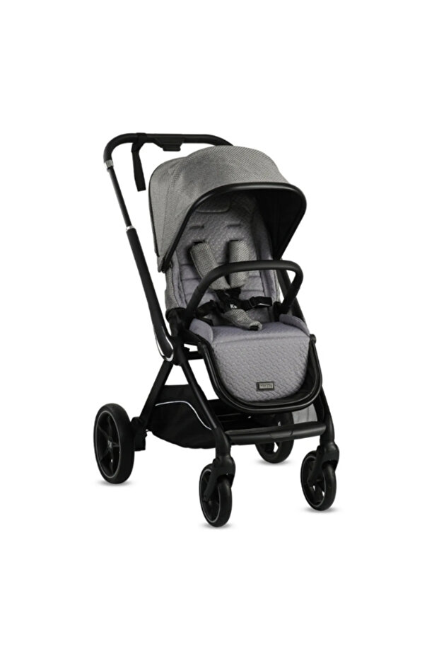 Kobe Çift Yönlü Bebek Arabası Grey - 1