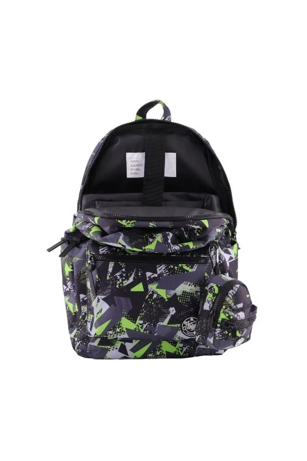 حقيبة ظهر كلاسيكية مع ملحق - تناسب الأجهزة مقاس 15 بوصة، متينة وأنيقة - 2