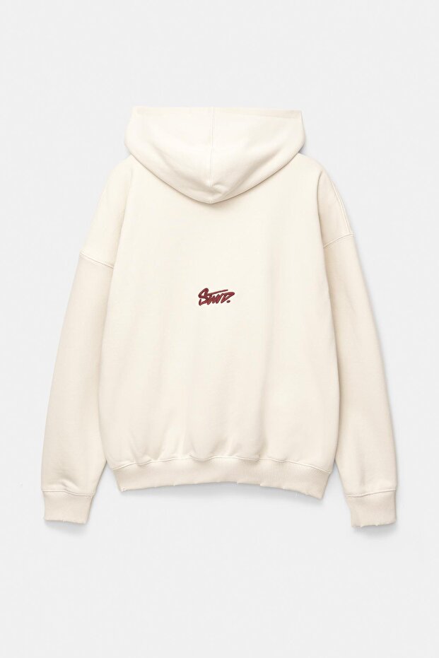 STWD nakışlı logolu sweatshirt - 7