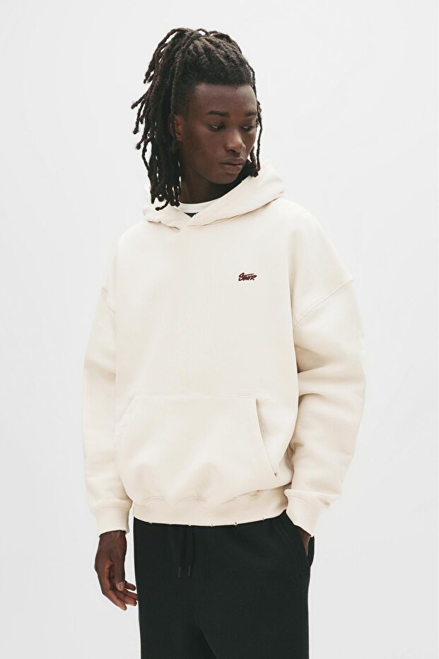 STWD nakışlı logolu sweatshirt - 4