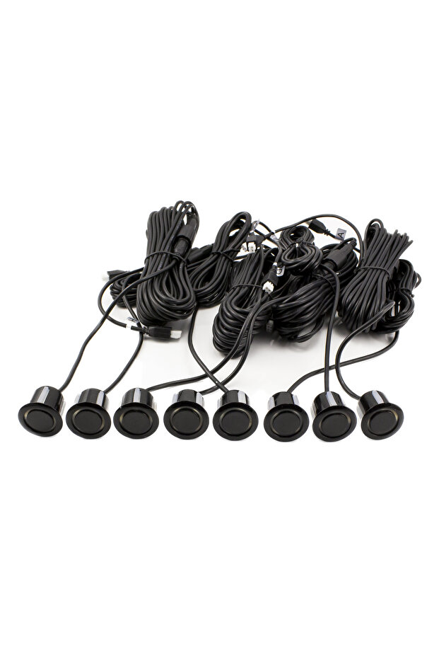 Front-rear parking sensor set with 8 sensors - 2