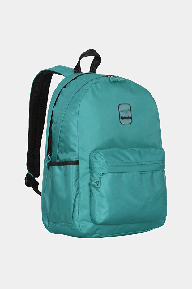 Water Repellent Parachute Fabric School Bag Casual Solid Color Backpack