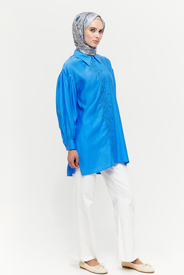 Nakış Desenli Tunik - 3