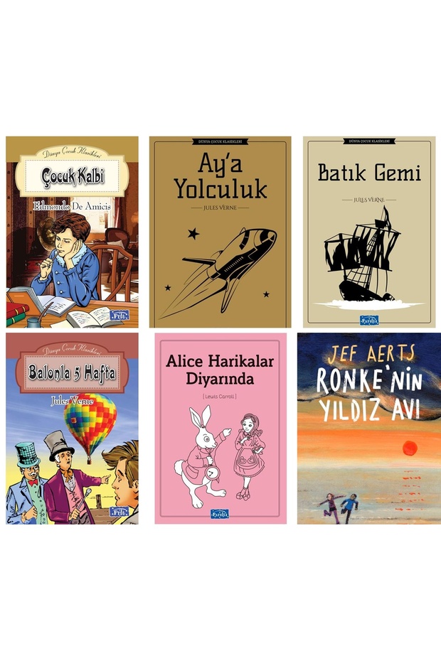 Ronke'nin Yıldız Avı Ortaokl 6 Kitap Set