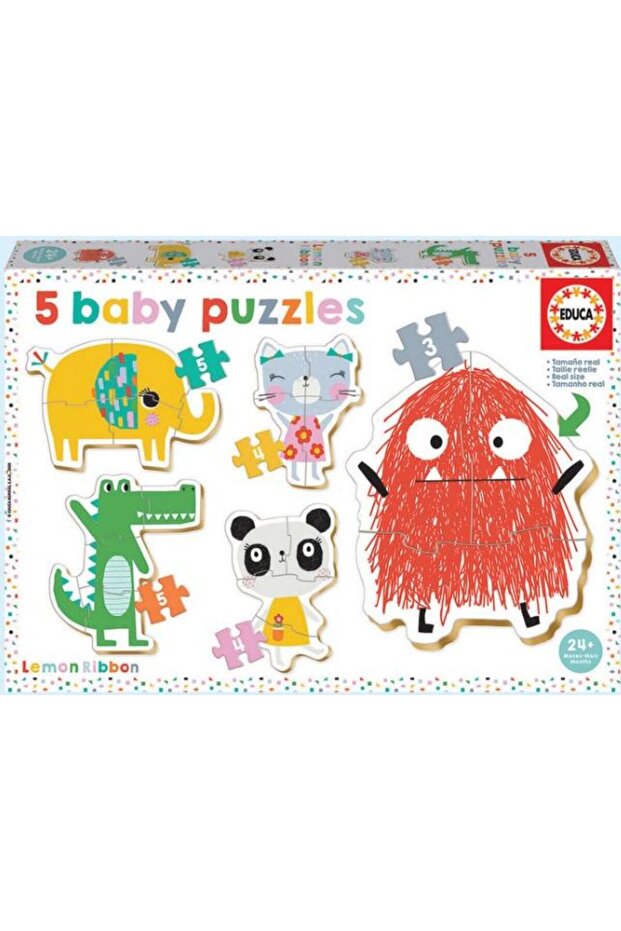 18061 progress lemon ribbon puzzle set - 1