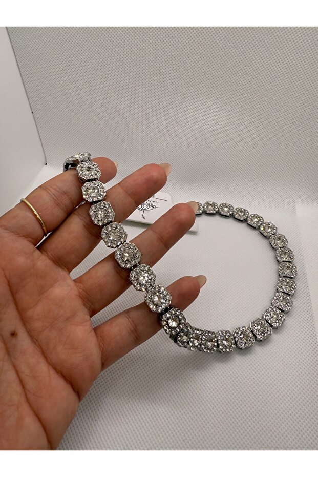 Baget zirkon kolye - 2