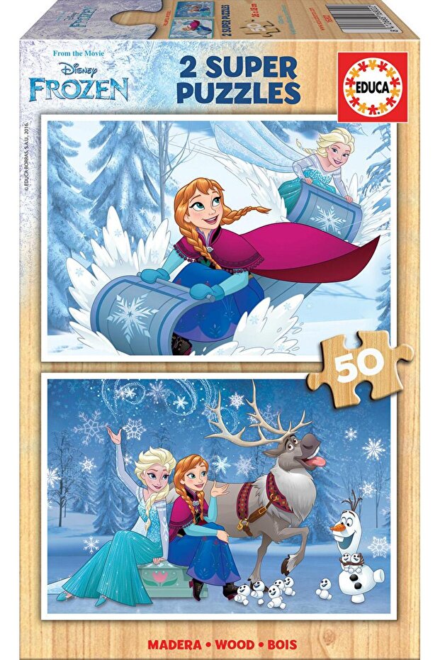 Puzzles 2x50 Frozen - 1