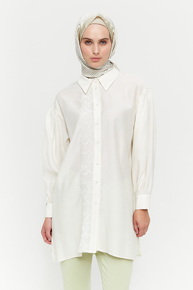 Nakış Desenli Tunik - 3