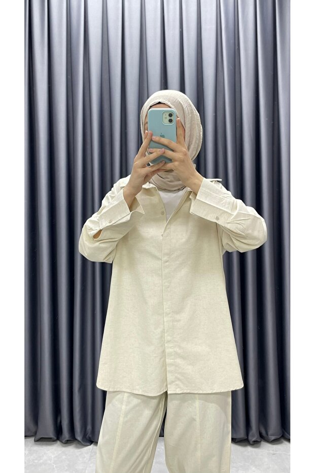 Lan Set prirodne košulje - 2