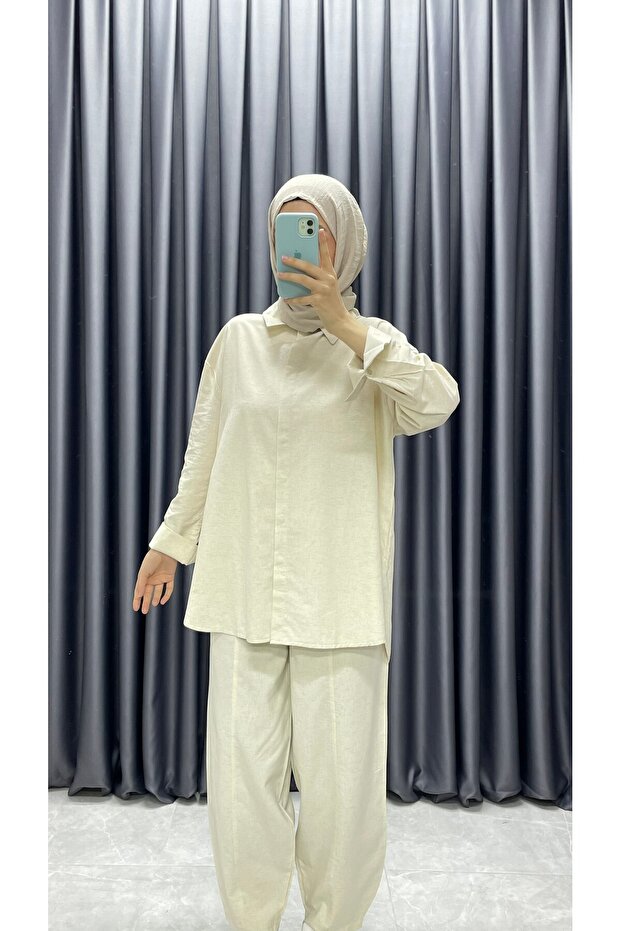 Lan Set prirodne košulje - 3