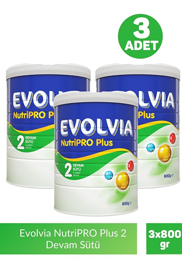 Nutripro Plus 2 Devam Sütü 800 gr 3 Adet - 1
