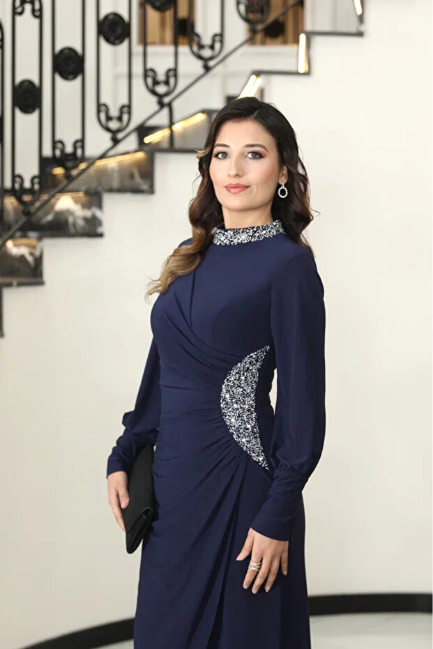 Stone Evening Dress Lavinya
