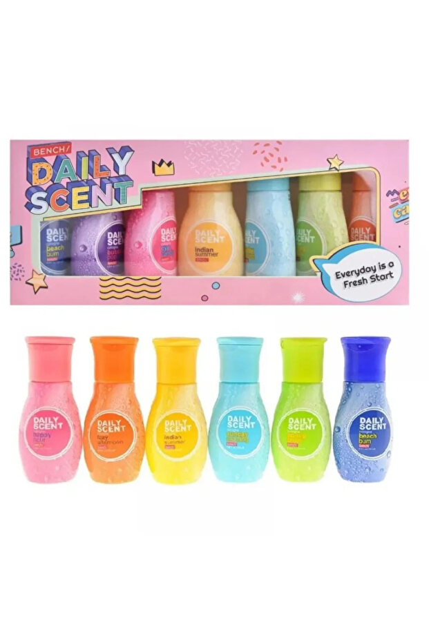 Daily Scent Body Spray Set for Everyday Use by - 6×25ml - 4