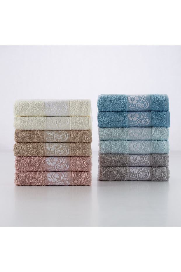 50X90 Flower 12 Towels