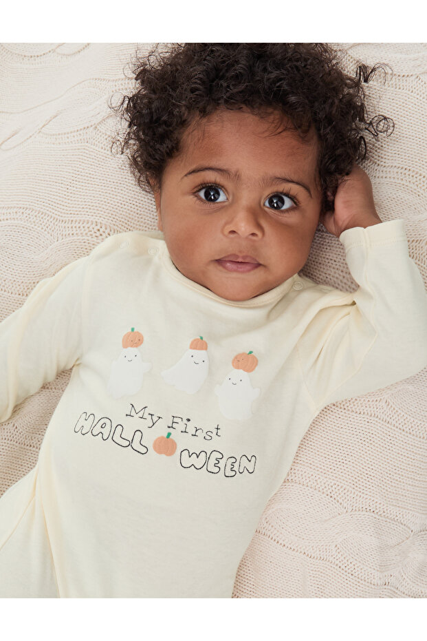 Saf Pamuklu Uyku Tulumu (0-3 Yaş) - 6