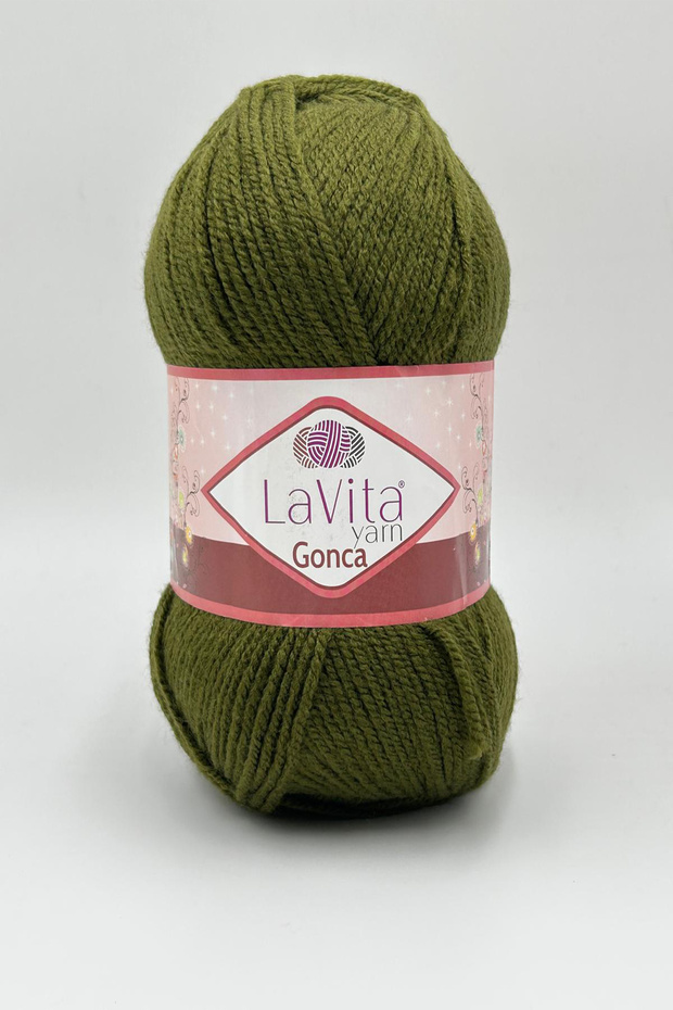 Gonca Hand Knitting Yarn 100% Acrylic 100Gr (8127 Hakil Mussel)