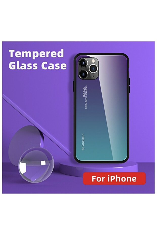 Gradient Case for iPhone 11 Pro Max, Blue Black - 3