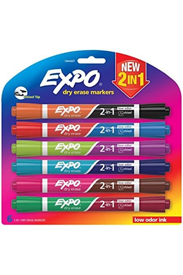 2-in-1 Dry Erase Markers