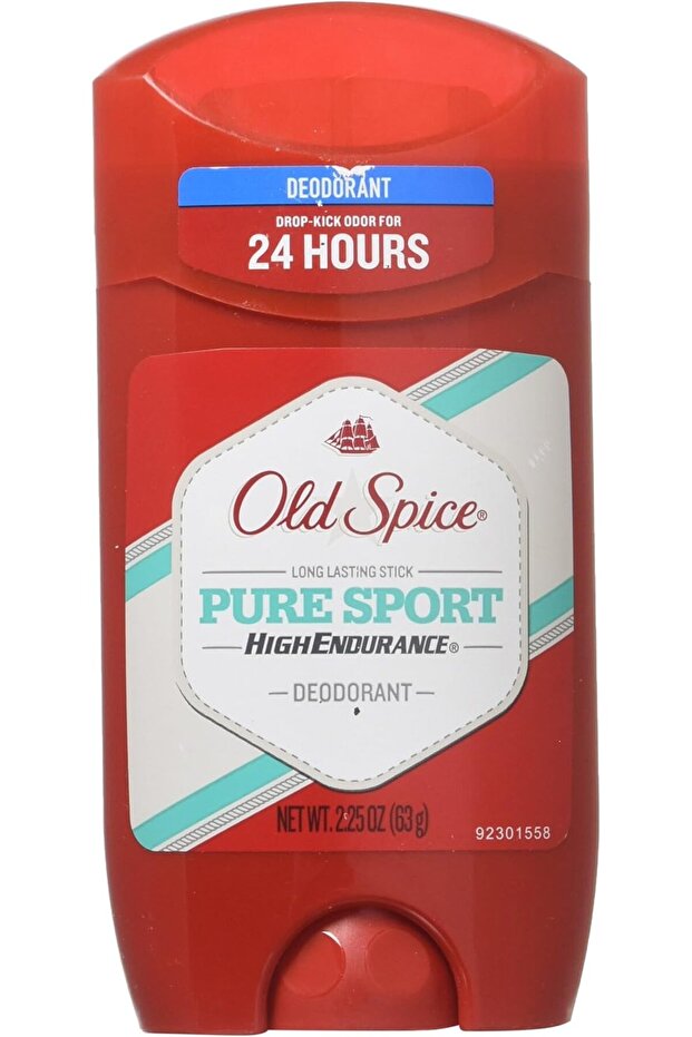Old Spice High Endurance Deodorant Long Lasting Stick Pure Sport, Pure Sport 2.25 oz