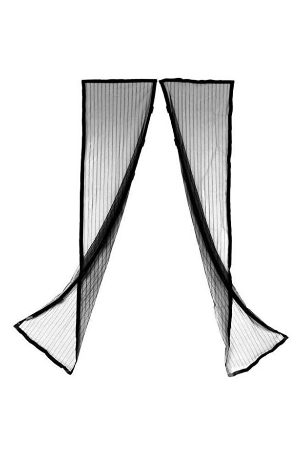Magic Mesh Magnetic Mesh Curtain Black
