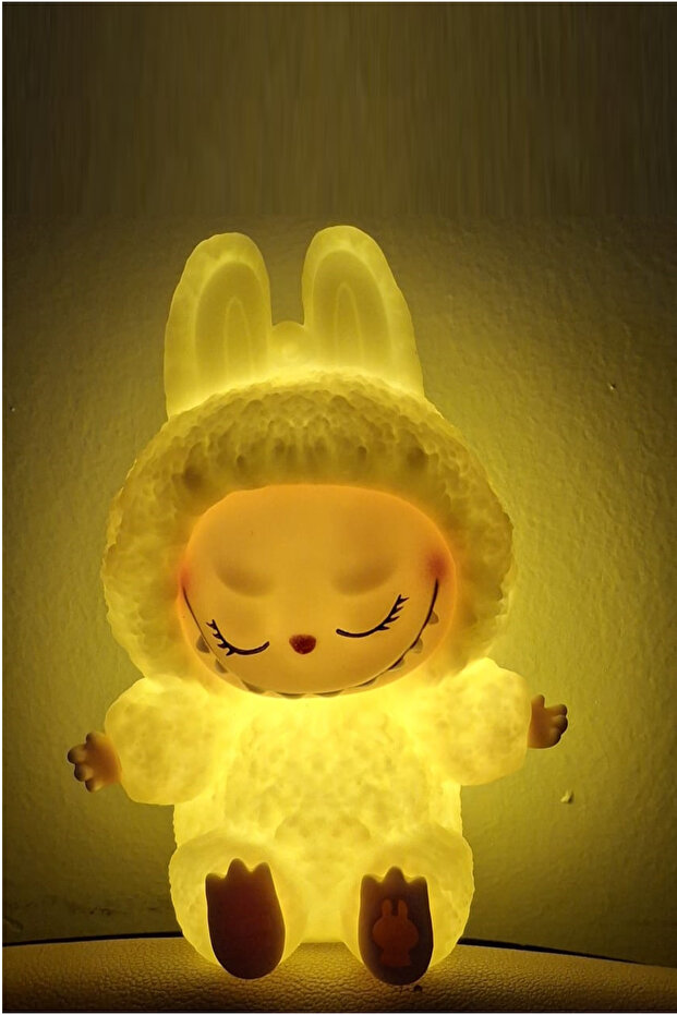 Labubu Özel Seri,Labubu Squsihy Işıklı,Labubu Işıklı ve Labubu Şarkıs Söyleyen 2'li Fırsat Seti - 6