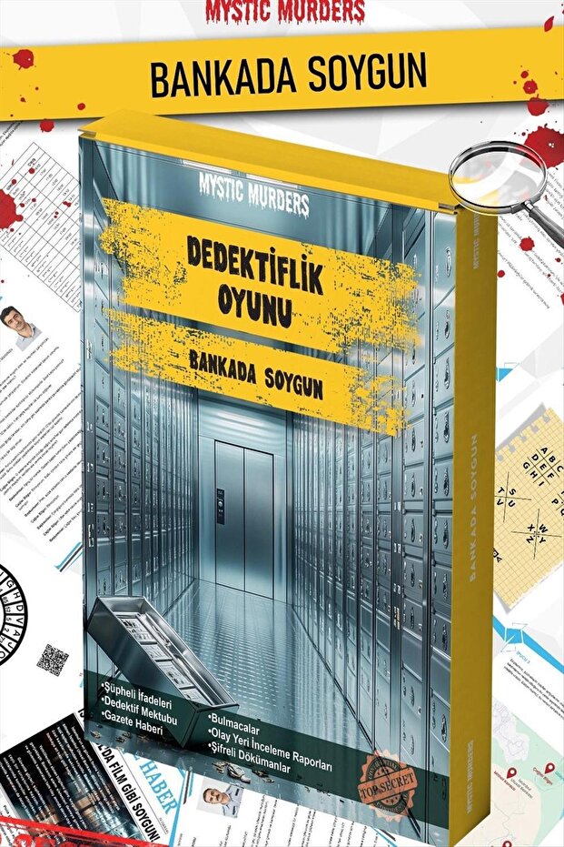 Heist Detective Case Solving Game in the Bank - 1