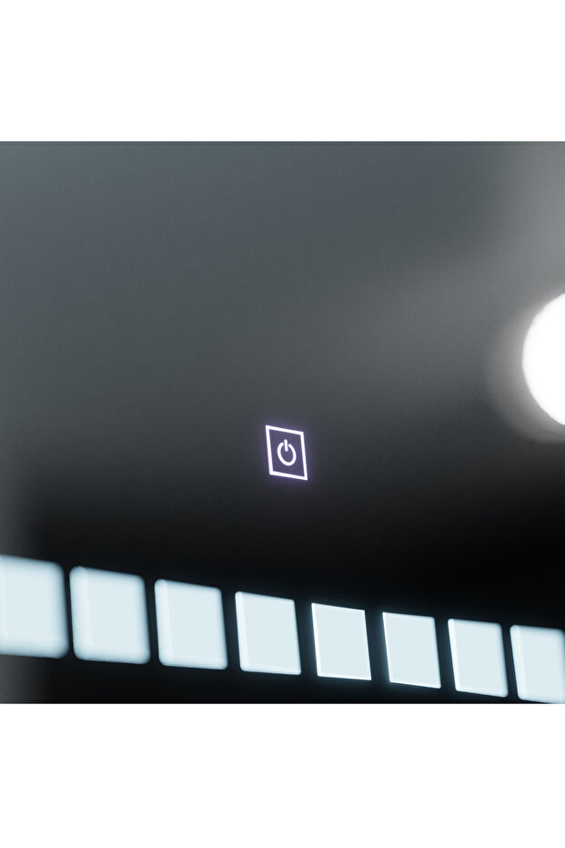 Oglinda LED Rectangulara, 80x60cm, Grid Light Basic Touch - 2