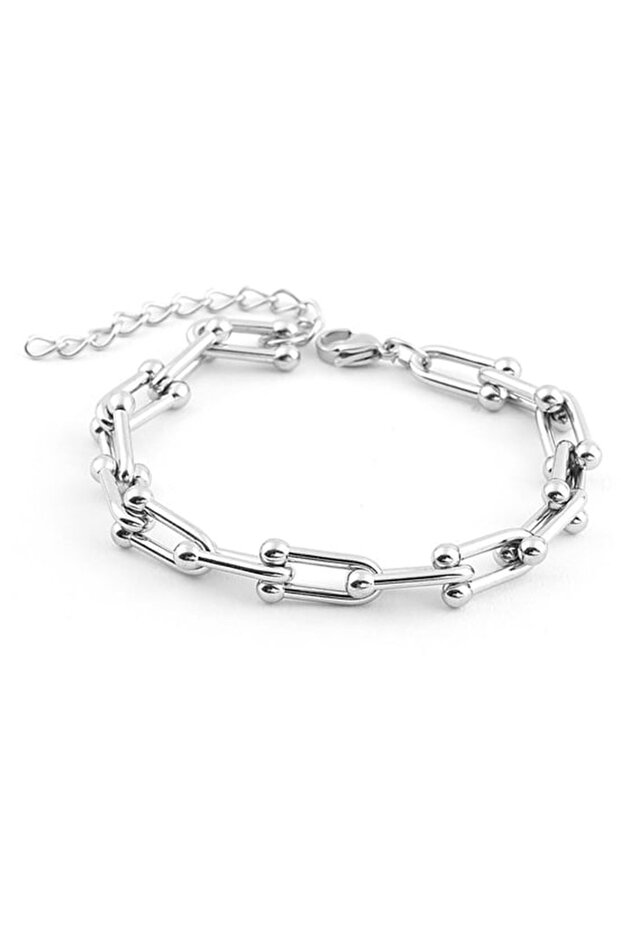 ÇELİK BİLEKLİK SİLVER - 1