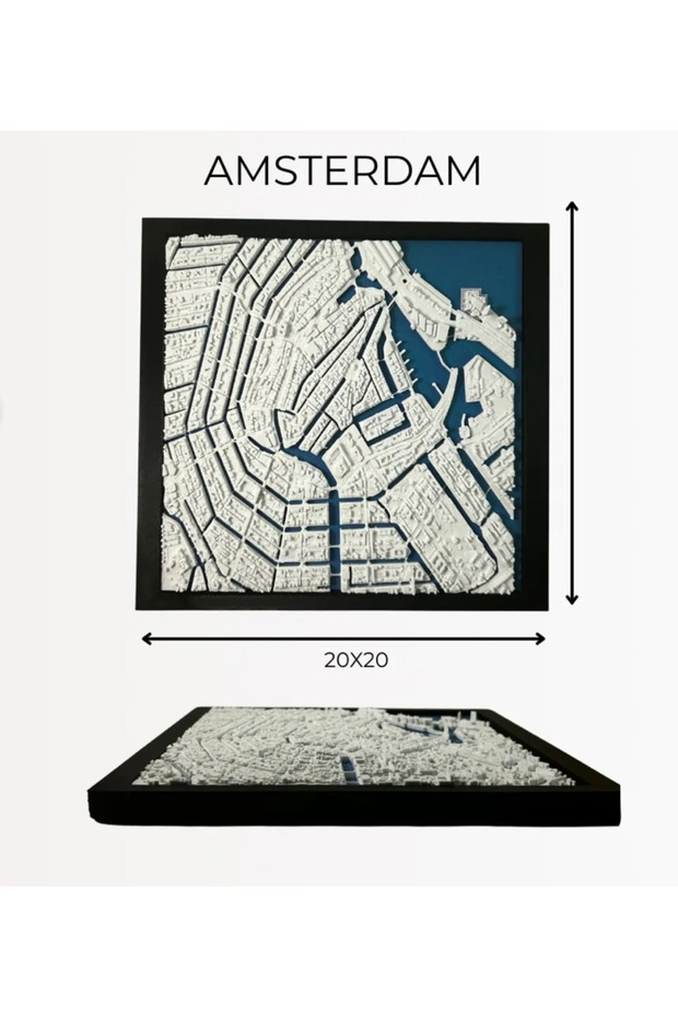 Amsterdam 3D Tablo - 1