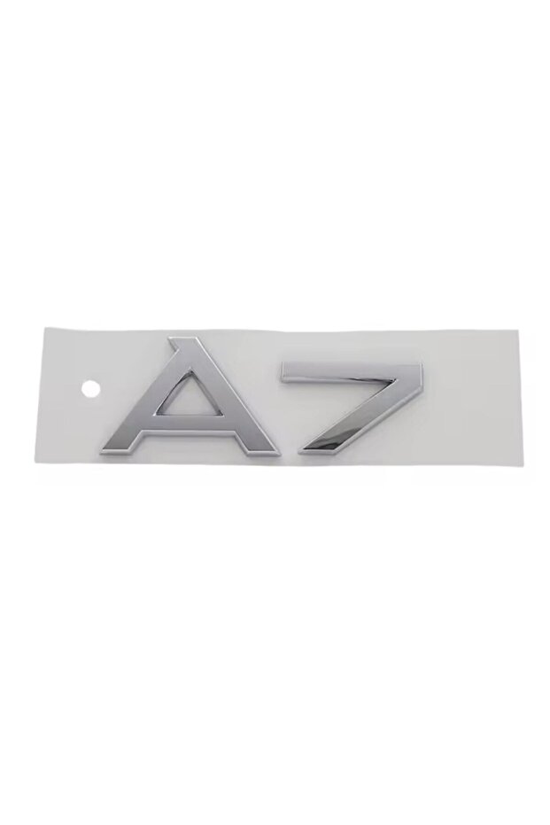Emblemă Spate Audi A7 Chrome - 3
