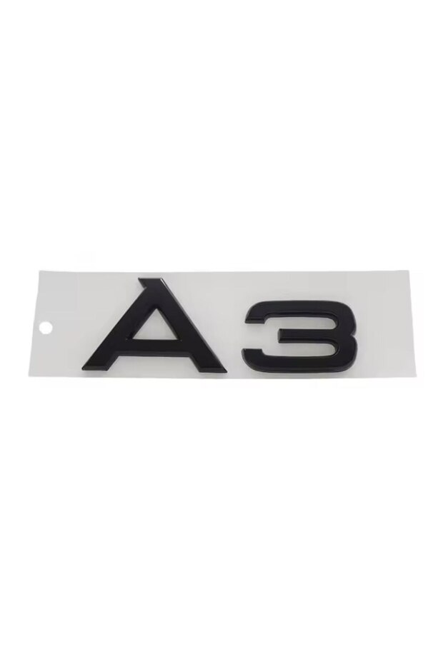 Πίσω έμβλημα Audi A3 Μαύρο - 3