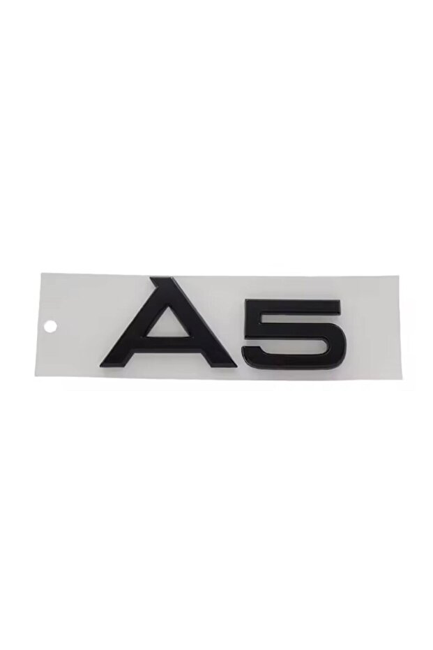 Έμβλημα Πίσω Audi A5 Μαύρο - 4