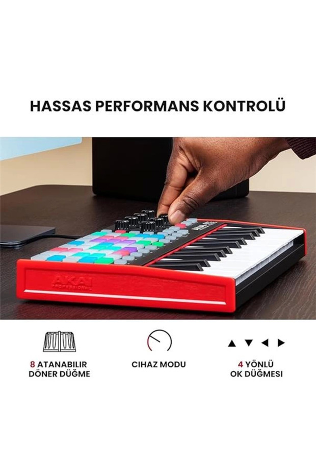 APC Key 25 - USB MIDI Klavye Controller, 37 Mini Tuş, Ableton Live Lite, 40 RGB - 5