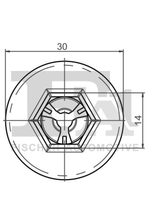 Nut 89-70002.100 - 2