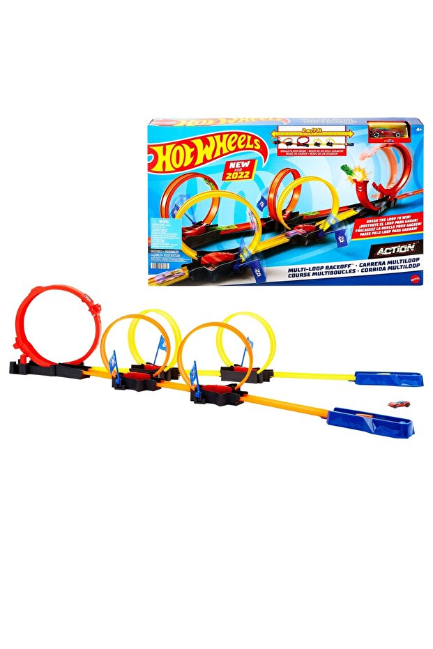 Trať Hot Wheels Action Double Loop - 8