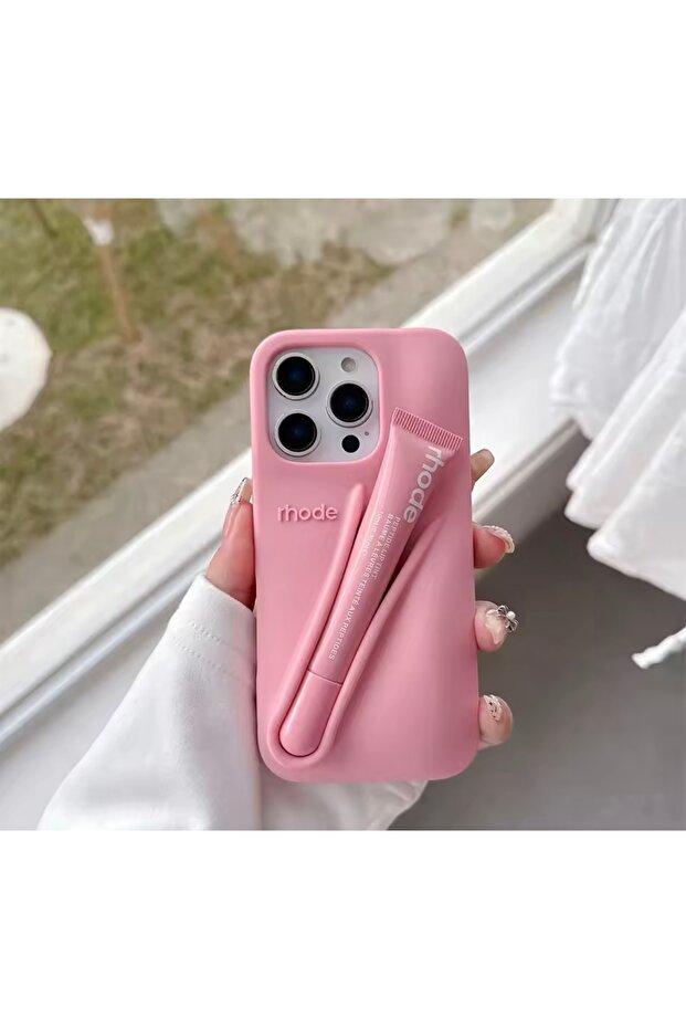 APPLE IPHONE 16 PRO MAX UYUMLU RHODE LİP CASE KILIF - 4