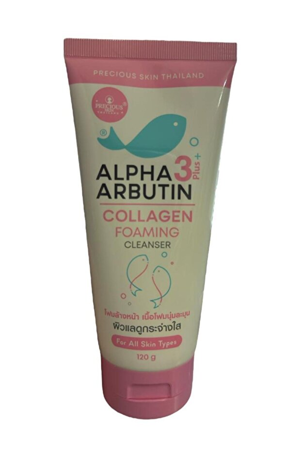 Precious skin thailand alpha arbutin collagen foaming cleanser