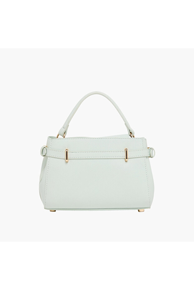 حقيبة كتف صلبة مع حزام قابل للفصل - 3