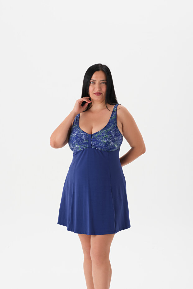 4043MY ELBİSELİ MAYO - 1