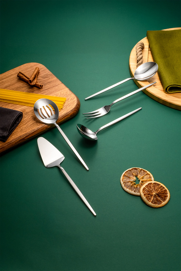 Pure 5 Parça Servis Seti Sade - 1