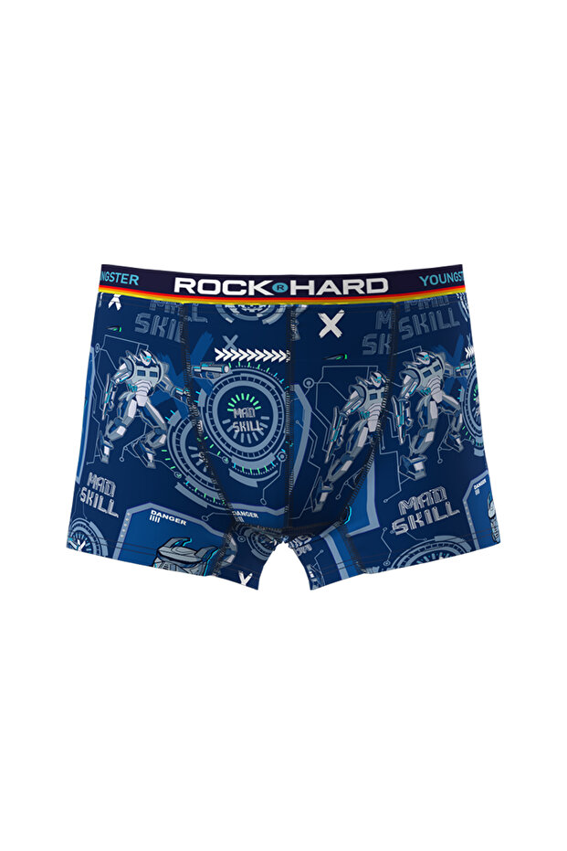 بوكسر للأولاد منقوش 5 قطع - 2