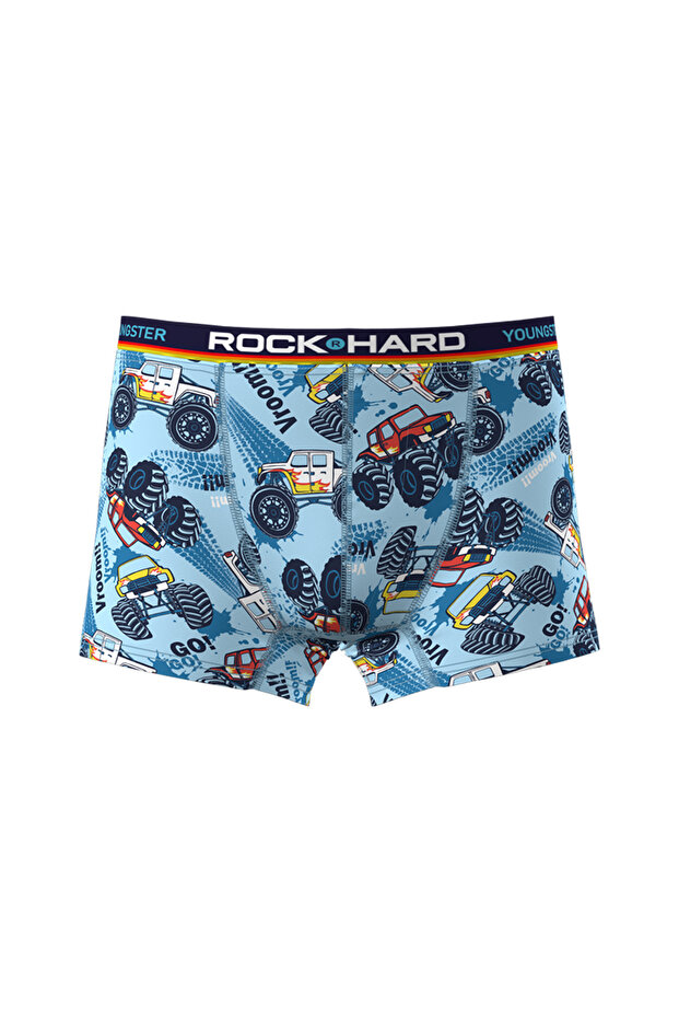 Boy's Patterned Boxer 5 Pack - 6
