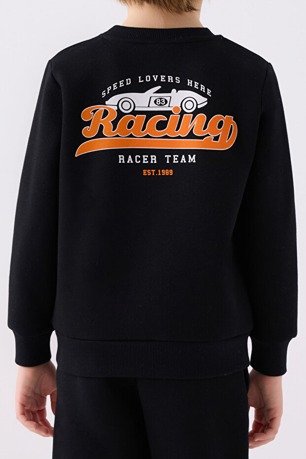 Черен анцуг за момче - 4