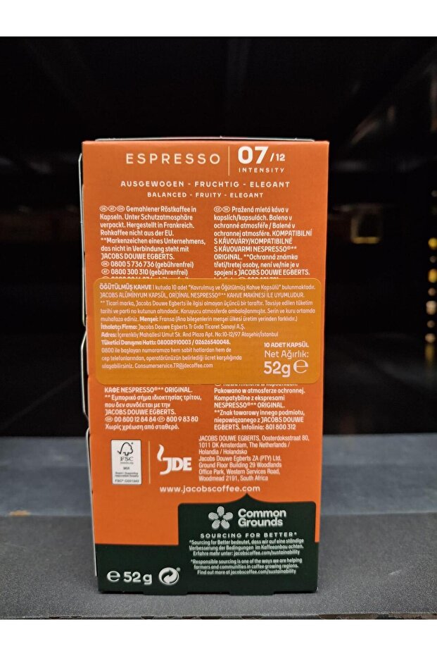 Espresso 7 Classico Nespresso Uyumlu Kapsül Kahve 10 Kapsül - 4